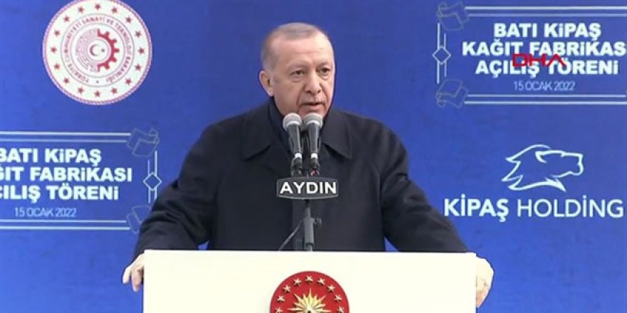 Cumhurbaşkanı Erdoğan: 250 milyon dolarlık kağıt ithalatı bitecek!
