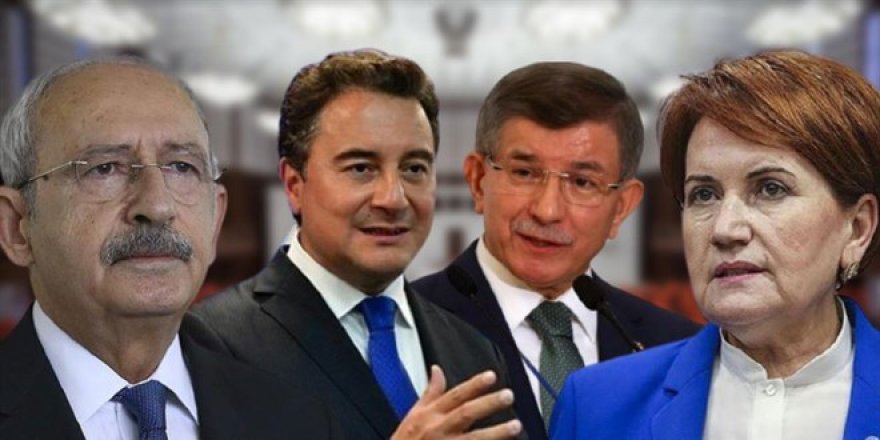 6 muhalefet partisi genel başkanı bir araya gelecek