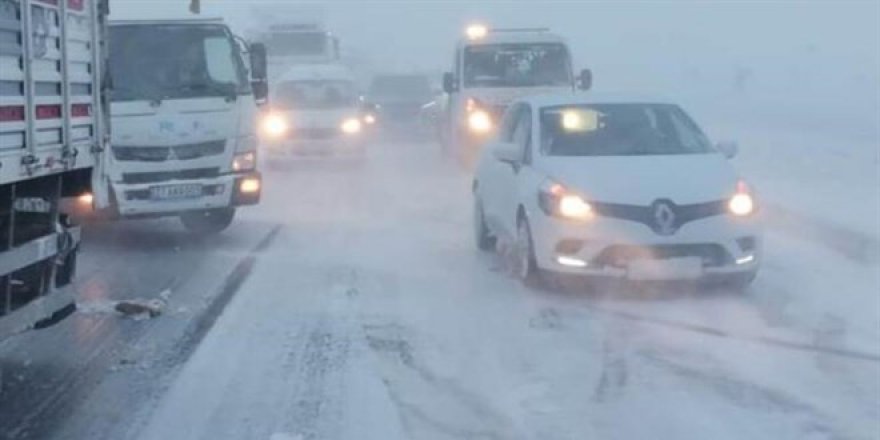 Meteoroloji'den turuncu kodlu kar uyarısı: Çok tedbirli olun