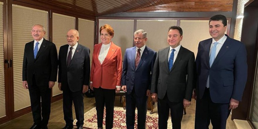6 muhalefet partisinin liderinden ortak açıklama: Uzlaşma sağlandı!