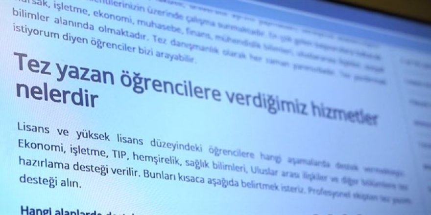 Para ile tez yazan ve yazdıranlara uyarı: Hapis cezası var