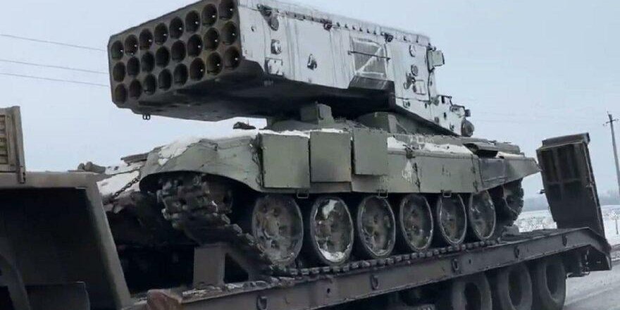 Rusya-Ukrayna savaşı… Putin, B planına başlıyor: TOS-1 roketler yolda