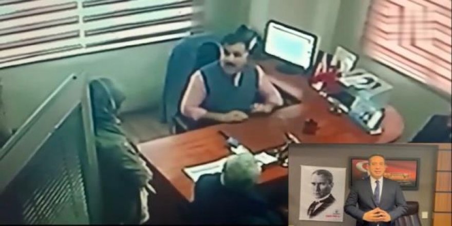 Sosyal Yardımlaşma Vakfı Müdürü, yardıma muhtaç kadını dışarı attı!