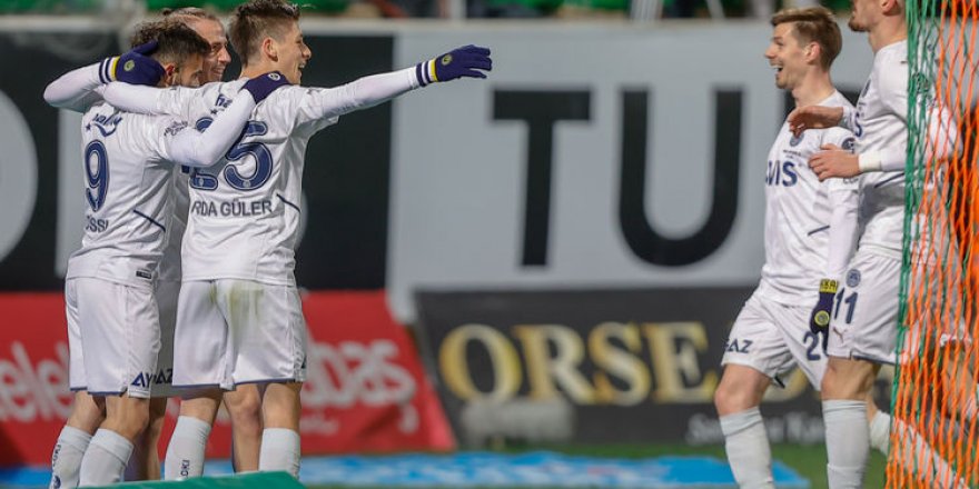 Fenerbahçe, deplasmanda Aytemiz Alanyaspor'u 5-2 yendi