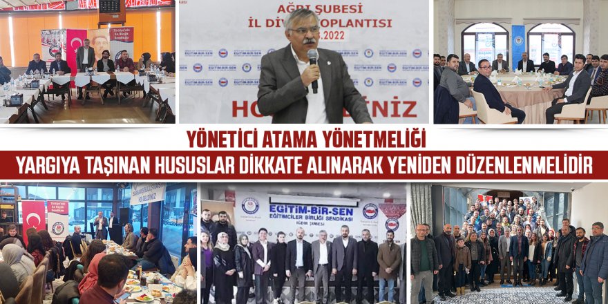 Latif Selvi: Yönetici atama yönetmeliği, yargıya taşınan hususlar dikkate alınarak yeniden düzenlenmelidir