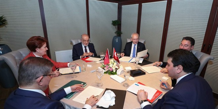 6 muhalefet partisinden "Güçlendirilmiş parlamenter sisteme geçiş" komisyonu