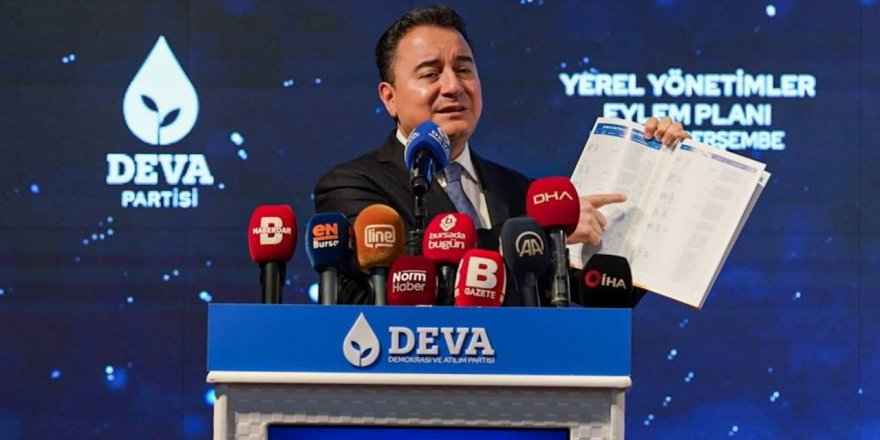 DEVA Partisi yeni eylem planını açıkladı