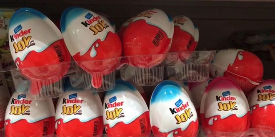 Kinder markalı ürünlere toplatma kararı