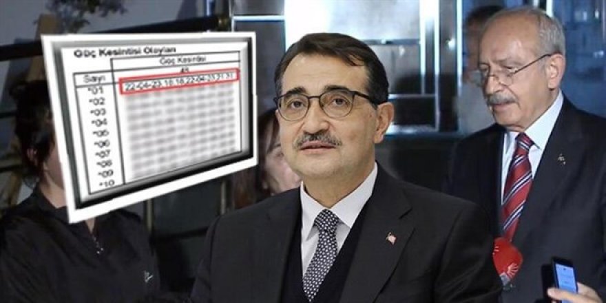 Elektirik iddiasına Bakan Dönmez'den belgeli yanıt: İspat istemiştiniz, işte ispatı
