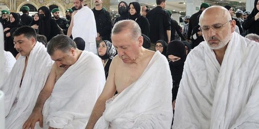 Suudi Arabistan'a giden Cumhurbaşkanı Erdoğan Umre ziyaretinde