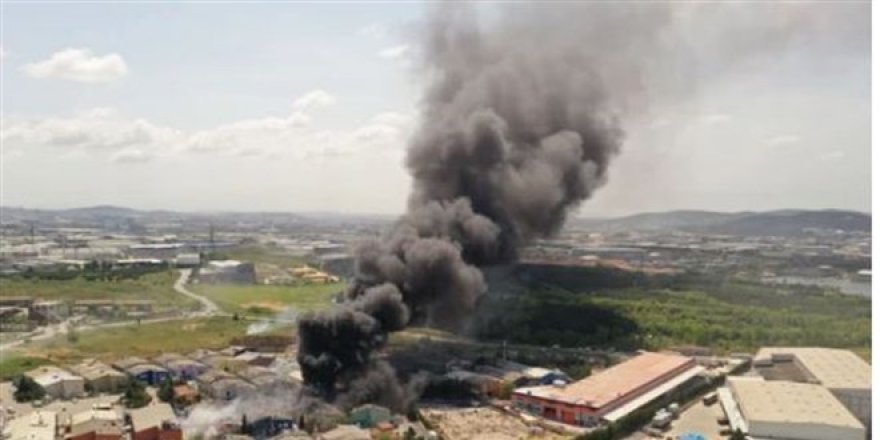 Tuzla'da boya fabrikasındaki patlamaya adli ve idari soruşturma
