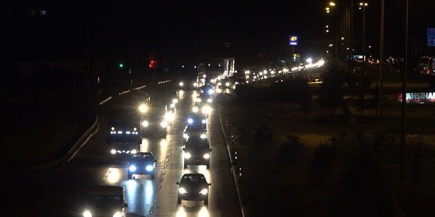 43 ilin geçiş güzergahında bayram yoğunluğu