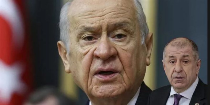 Ümit Özdağ'dan 'meşrebi bozuk' diyen Devlet Bahçeli'ye yanıt