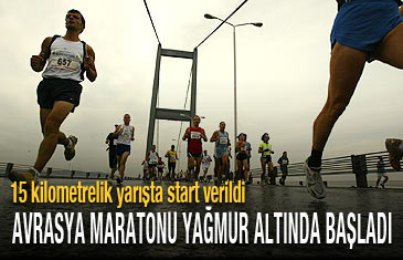 Avrasya maratonu başladı