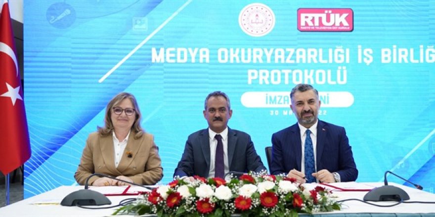 MEB ile RTÜK arasında Medya Okuryazarlığı İş Birliği Protokolü imzalandı