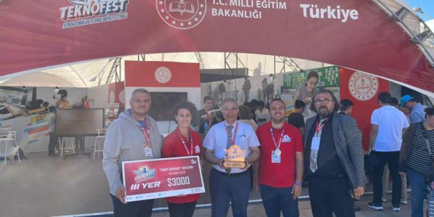 Öğretmenler, TEKNOFEST Azerbaycan'dan ödülle döndü