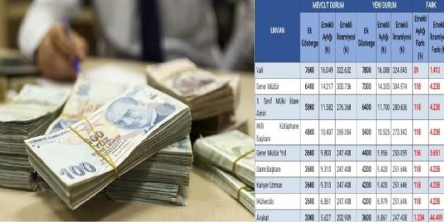 Bakanlık 3600 ek gösterge tablosunu açıkladı!