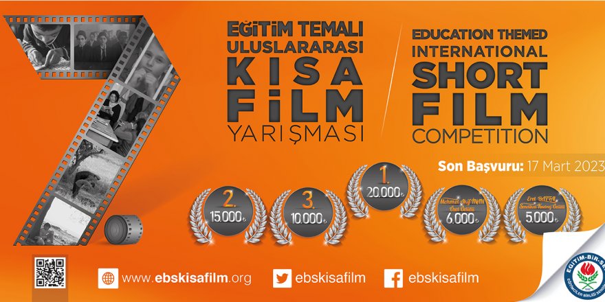 7. Eğitim Temalı Uluslararası Kısa Film Yarışması başladı