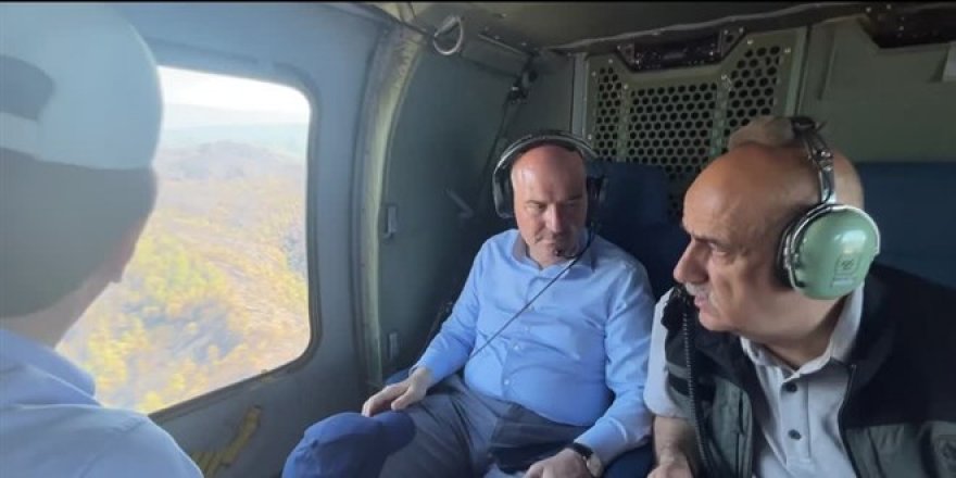 Bakan açıkladı... Marmaris'teki orman yangını kontrol altına alındı!