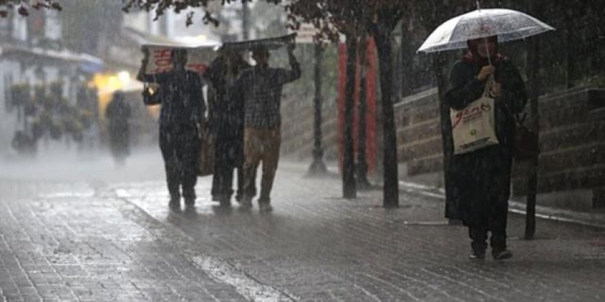 Yurt geneli yağışlı havanın etkisine girecek