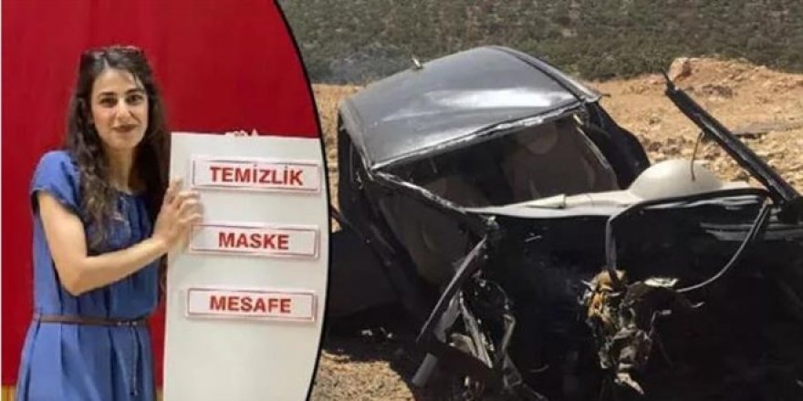 Yolcu otobüsü ve otomobil çarpıştı, 1 öğretmen hayatını kaybetti