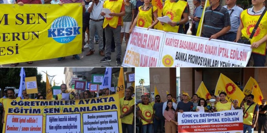 Öğretmenler Sokağa Çıktı: Öğretmen Meslek Kanunu iptal edilsin!