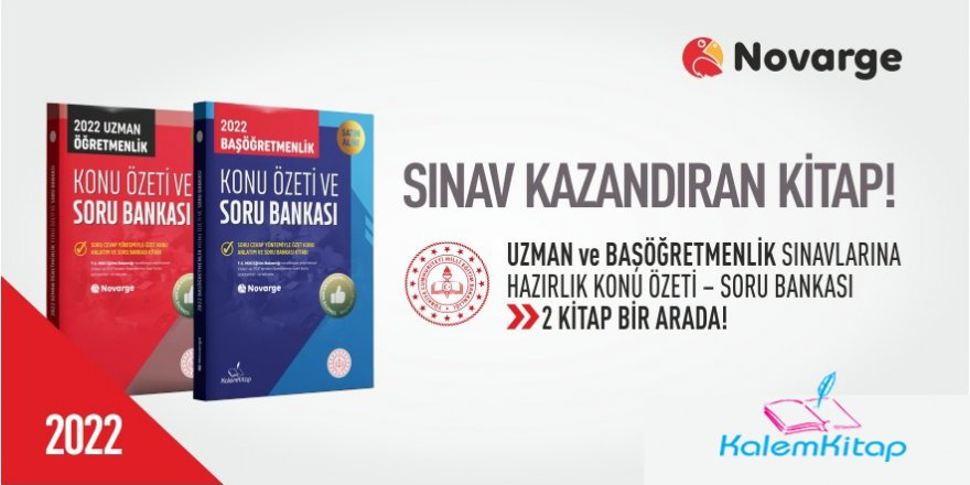 Uzman ve Başöğretmenlik Sınavını Kazandıracak Kitap Yayında!