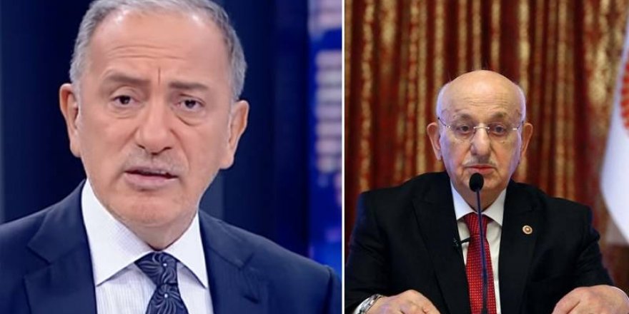 Fatih Altaylı'dan eski TBMM Başkanı İsmail Kahraman'a: Buradaki alçakça niyeti seziyorsunuz
