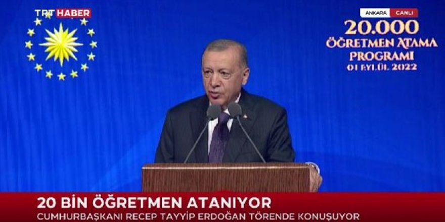 Erdoğan: Eğitimi siyasete meze yapmak doğru yaklaşım değildir