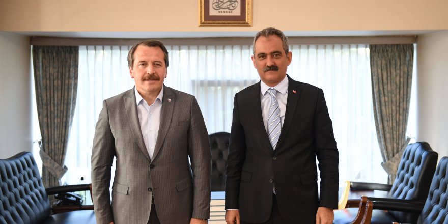 Ali Yalçın, Milli Eğitim Bakanı Mahmut Özer ile görüştü!