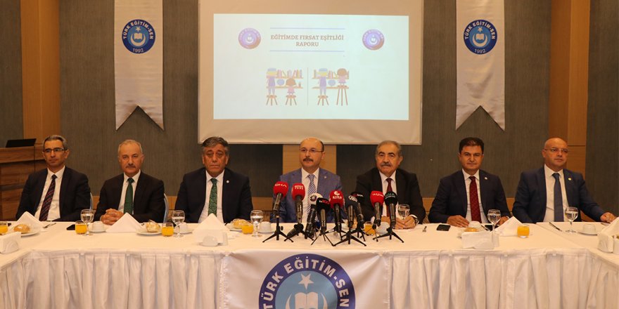 Türk Eğitim-Sen “Eğitimde Fırsat Eşitliği Raporu” Açıklandı