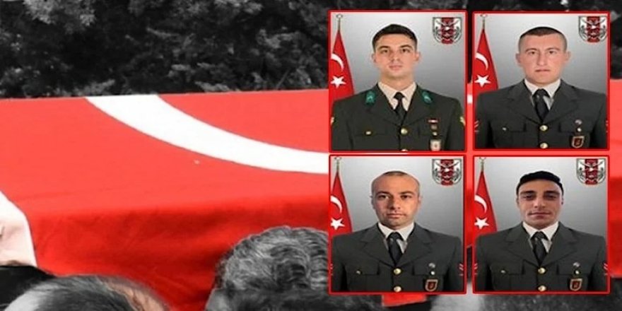 MSB acı haberi duyurdu: 4 asker şehit oldu, 2 asker yaralı