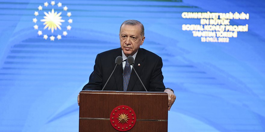 Erdoğan açıkladı: İşte sosyal konut projesinin detayları