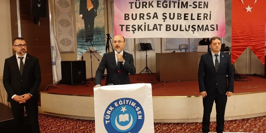 Talip Geylan: Türk Eğitim-Sen’e Ayar Vermeye Kimsenin Kalibresi Yetmez!