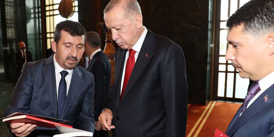 Cumhurbaşkanı Erdoğan TYB Genel Başkanı Arıcan’la görüştü