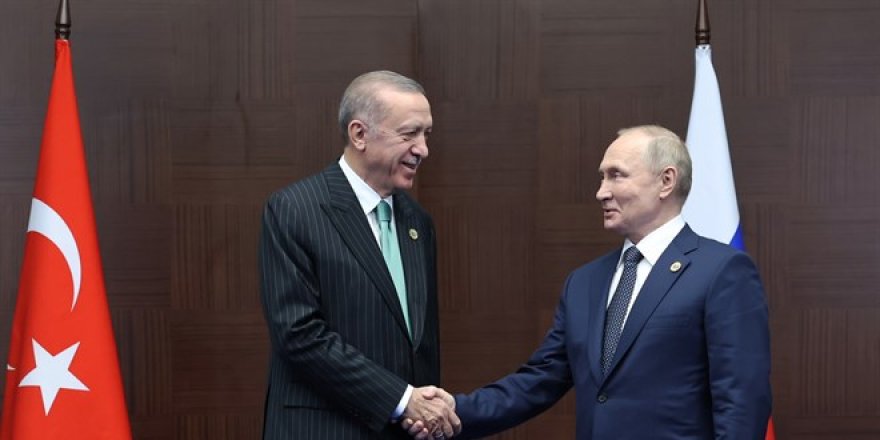 Cumhurbaşkanı Erdoğan, Putin ile Astana'da bir araya geldi