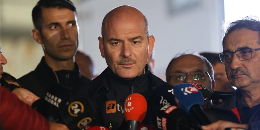 İçişleri Bakanı Soylu: Patlamada 40 işçi hayatını kaybetti