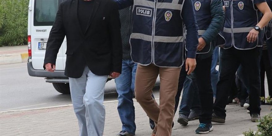 Antalya merkezli 10 ilde büyük FETÖ operasyonu: 102 gözaltı