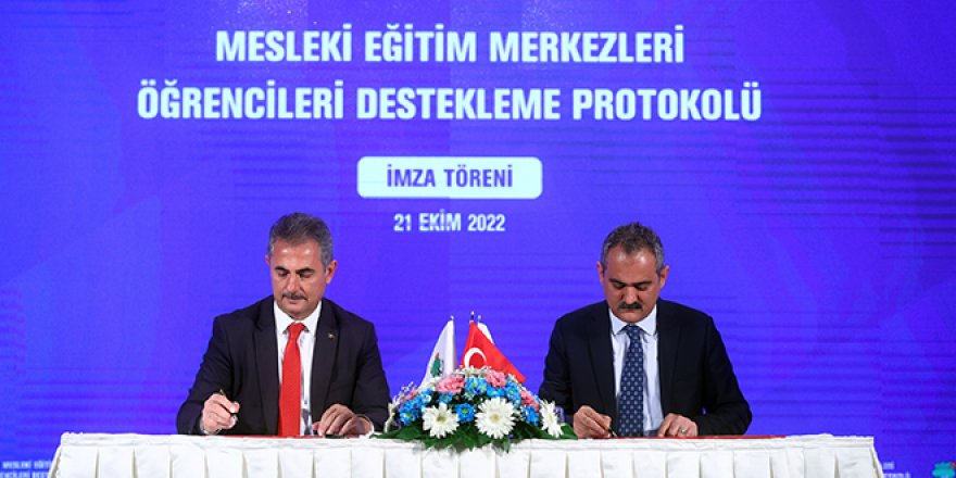 Öğrencilere aylık 500 TL destek - Protokol imzalandı!