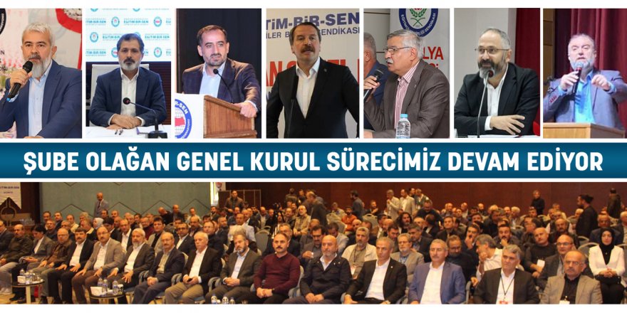 Eğitim-Bir-Sen'de 113 Şubenin Kongresi Tamamlandı