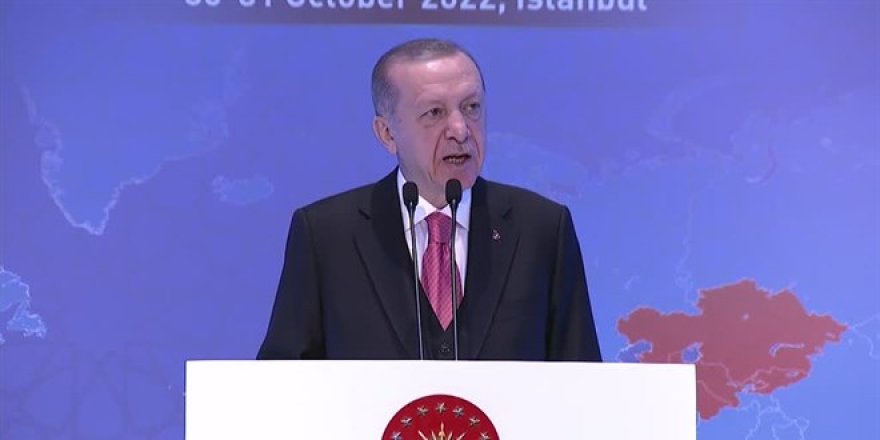 Erdoğan: İnsanlığa hizmet için gayretlerimizi sürdüreceğiz