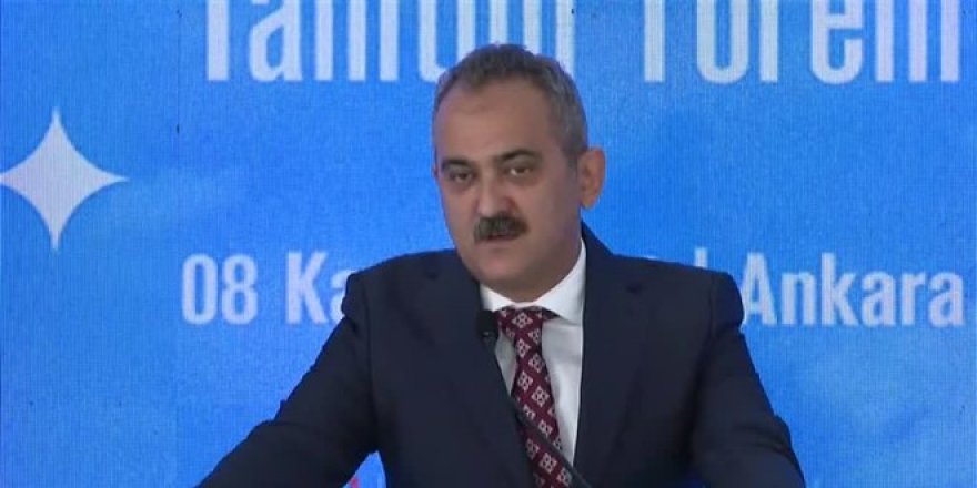 Bakan Özer: 57 bin 108 okulumuzun tamamını elden geçireceğiz