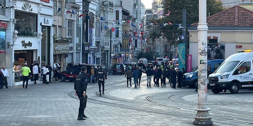 İstiklal Caddesi'nde patlama: 6 kişi hayatını kaybetti, 81 kişi yaralandı