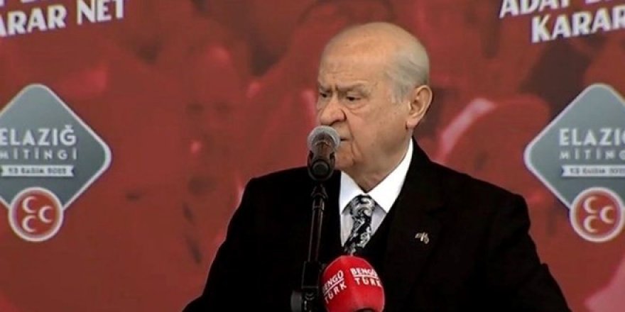 Bahçeli: HDP'nin kapatılması mecburidir
