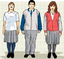 Okullarda önlük yerine etek