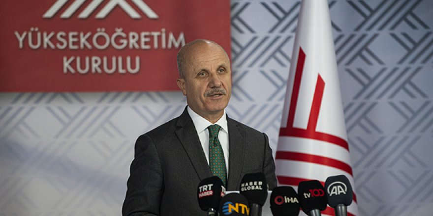 YÖK Başkanı Erol Özvar: 'Pedagojik formasyon' çalışması ay sonunda tamamlanacak