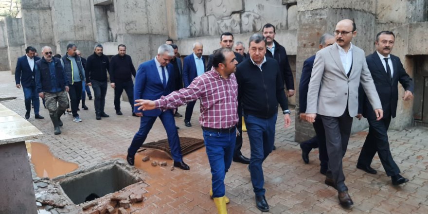 Talip Geylan: Sel Bölgesinde İncelemelerde Bulundu