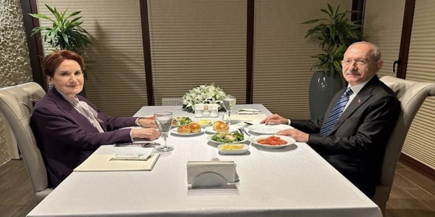 Kemal Kılıçdaroğlu ve Meral Akşener bir araya geldi