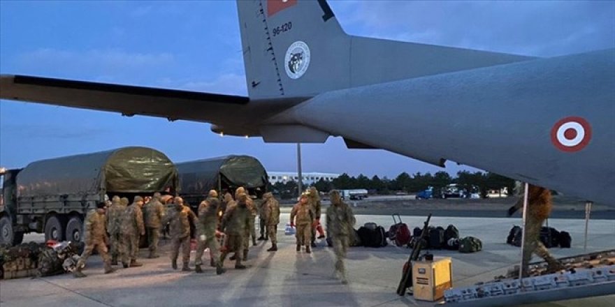 Gelibolu Alay Komutanlığı personeli deprem bölgesine sevk edildi