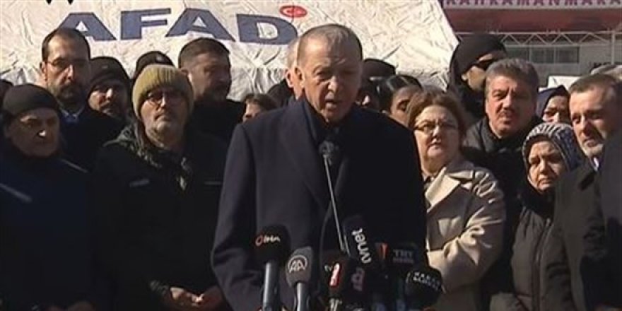 Erdoğan: Depremde zarar gören ailelere 10 biner lira bütçe ayırdık